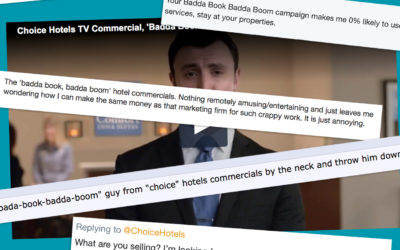 Choice Hotels are deft “Badda Book, Badda Boom”
